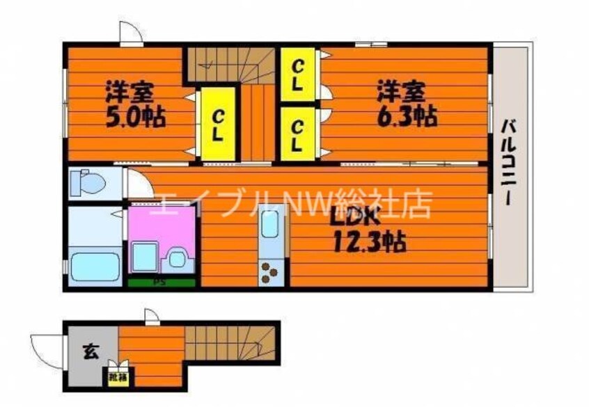 間取図 メープル