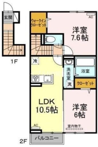 間取図 D‐room141　Ⅱ