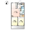 さくらガーデン 2LDKの間取り