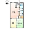 アメニティーハイツ 2LDKの間取り