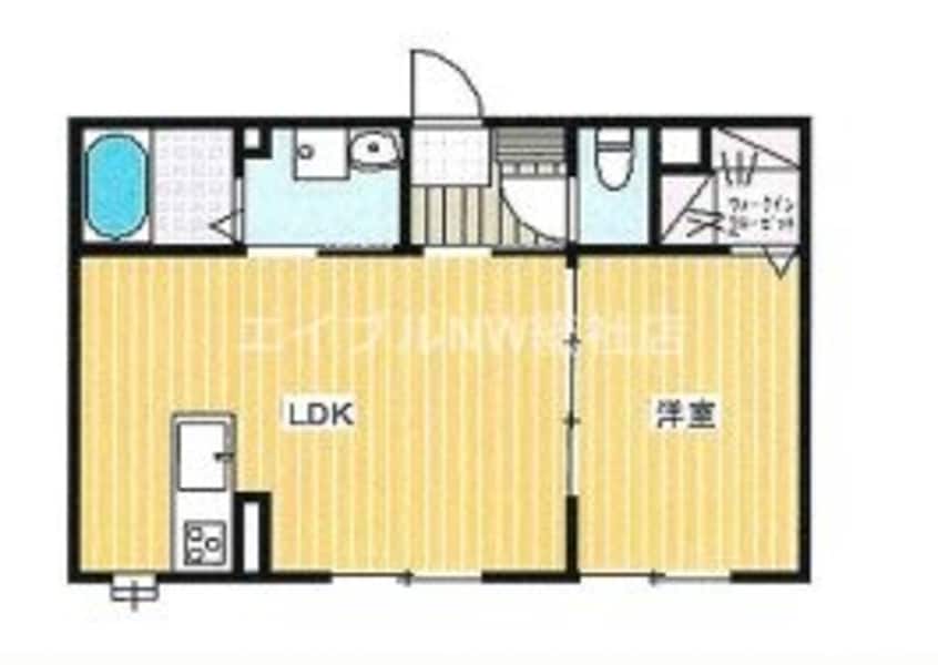 間取図 (仮)児島小川1丁目新 築アパート