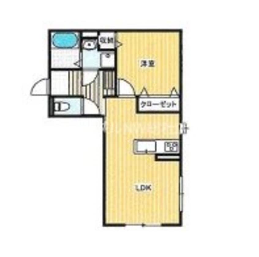 間取図 (仮)児島小川1丁目新 築アパート