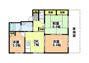 間取図 パークサイドヴィレッジF棟