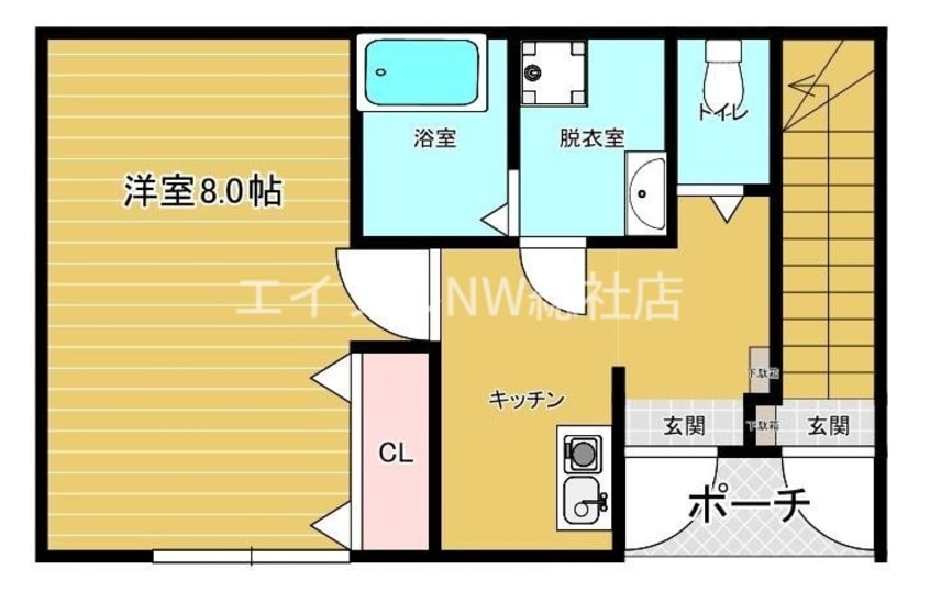 間取図 mallow北棟