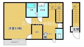 間取図 mallow北棟