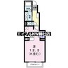 レフィナードＡ 1Rの間取り