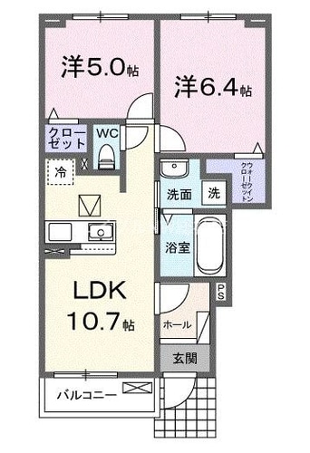 間取図 カピリナ・ヒカリ