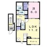 アリビオ　２５ 1LDKの間取り