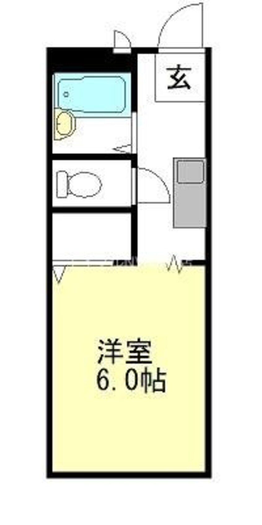 間取図 サンライフひろみね　C棟