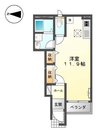 間取図 ブルーフォンセ