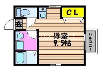 間取図 サンライズ花尻