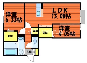 間取図 グランレーベン