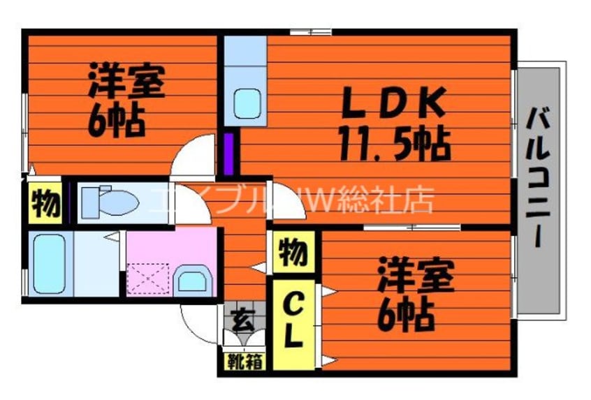 間取図 ファミールハウス