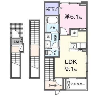 間取図 クレメント