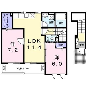 間取図 マーベラス・フラン