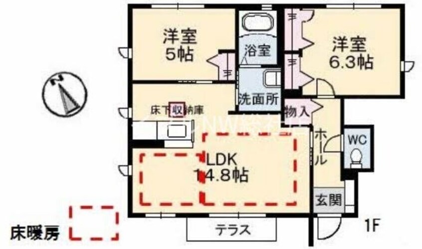 間取図 ジョリカⅣ