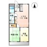 ルミエール 2LDKの間取り