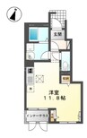 ドルチェ 1Kの間取り