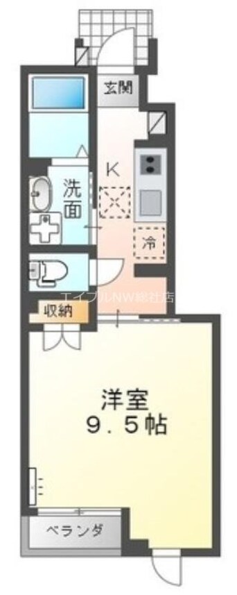間取図 メゾン桜