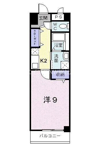 間取り図 プラシード倉敷