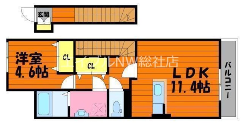 間取図 スターテラスＬ