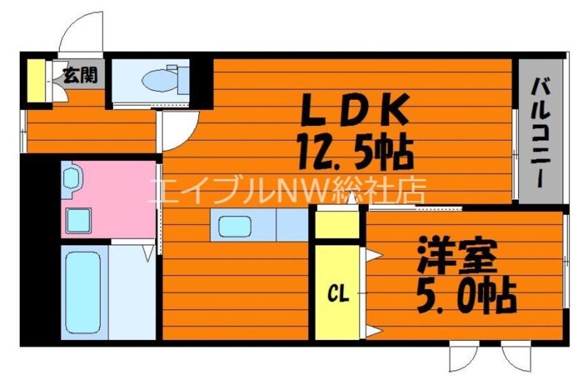 間取図 Iris総社中央