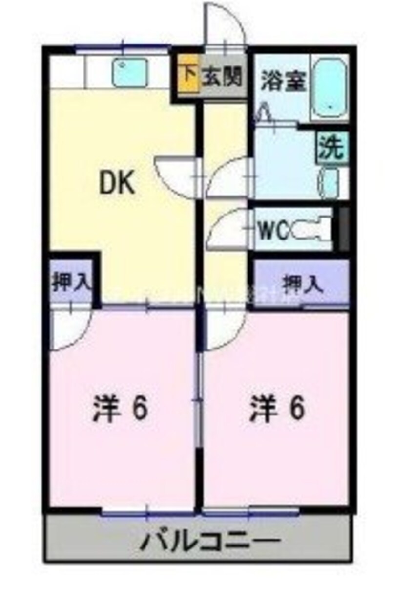 間取図 Dwell吉備路