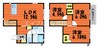 ハピネス55　A 3LDKの間取り