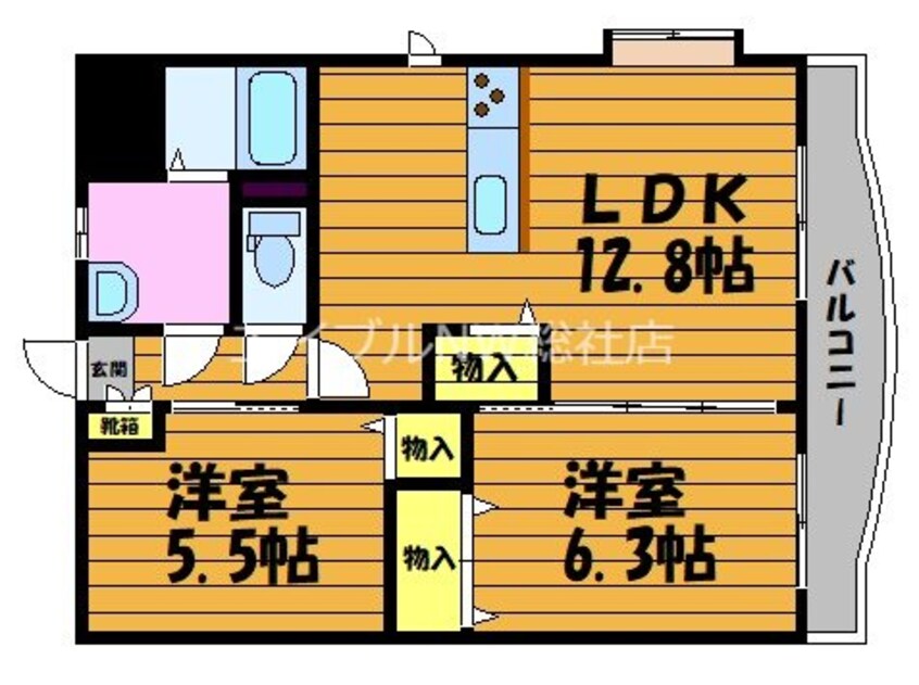 間取図 アプランドルⅦ