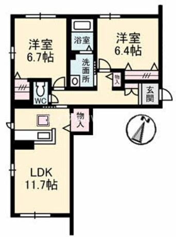 間取図 リヴェール