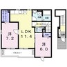 ネオ　グランジェ 2LDKの間取り
