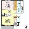 フソラ 1LDKの間取り