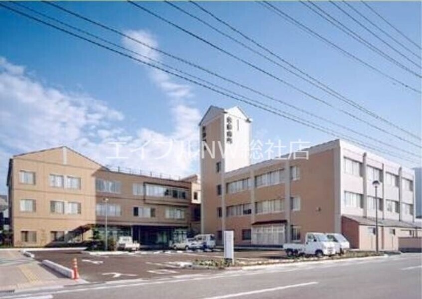 矢掛町国民健康保険病院(病院)まで364m ショコラハウス