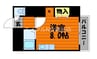 エストレーラ倉敷 1Rの間取り