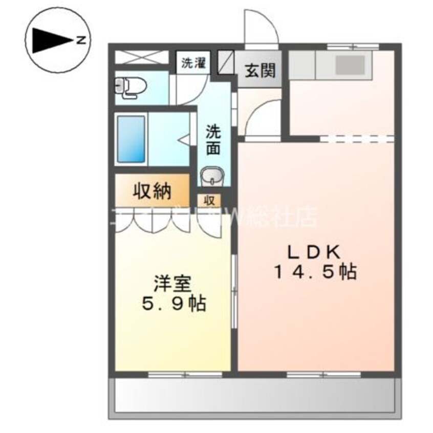 間取図 ベル・カント