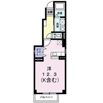 間取図 パーク・アヴェニューＢ
