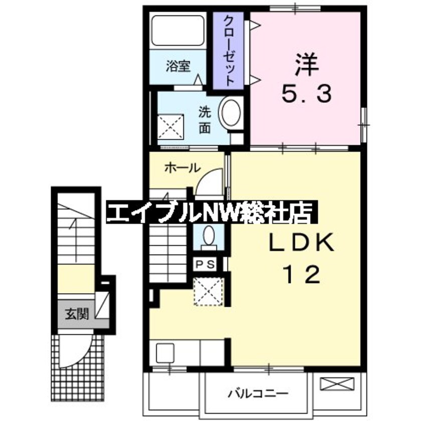 間取図 ラ　フレーズ
