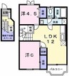 アメニティ－１４１　Ｂ 2LDKの間取り