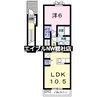バーミー　ブリーゼ 1LDKの間取り