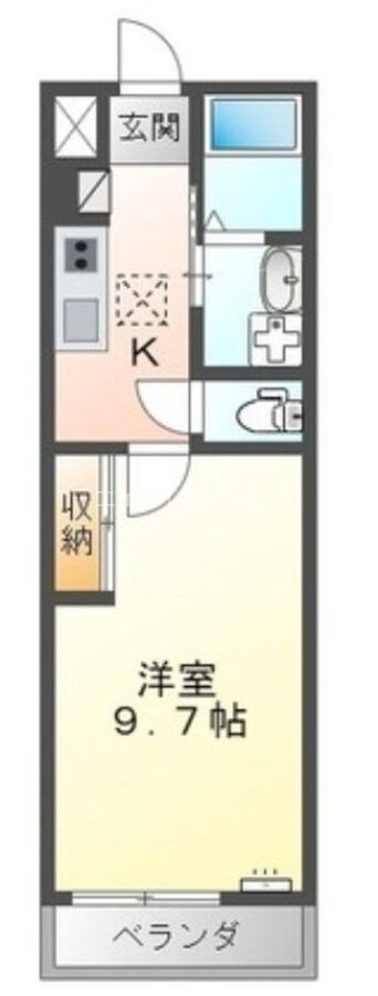 間取図 アリビオⅢ