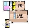 ヴェントフェリーチェ　Ａ棟 1LDKの間取り