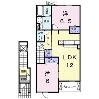 間取図 グローリアＡ