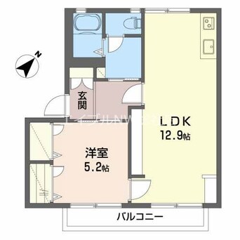 間取図 サンフォルテ　A棟