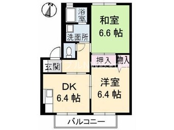 間取図 シエル・エトワール　B棟