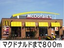 マクドナルド(その他飲食（ファミレスなど）)まで800m アイリス