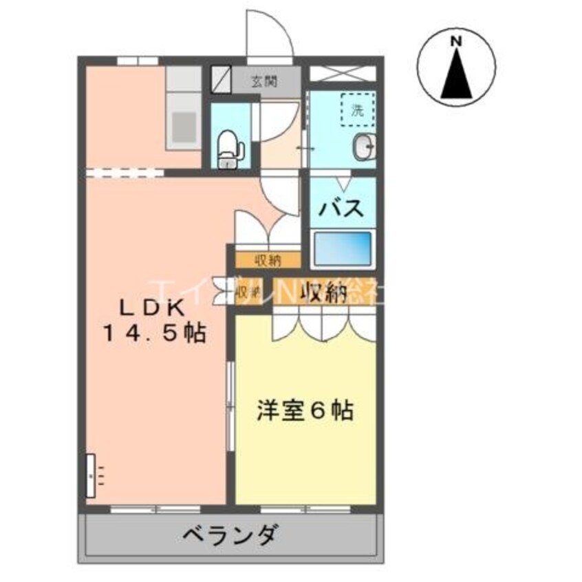 間取図 パークハイム