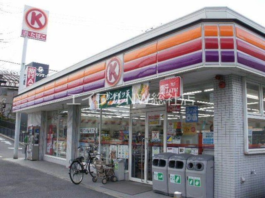 サークルK玉島爪崎店(コンビニ)まで588m ロンクーⅡ