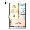 アールグレイ 2LDKの間取り