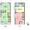 ブルーベリーはるかC 3Kの間取り