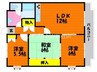 ニューマリッチ有楽Ⅱ 3LDKの間取り